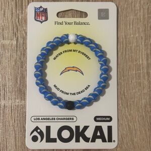 LA Chargers Lokai Bracelet Size Medium